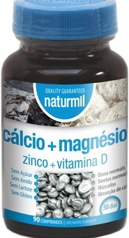 calcio+ mag+zinco naturmil 90 comp.
