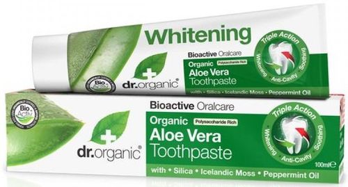 pasta dentes aloe vera dr. organic 100 ml