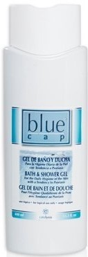 blue cap gel banho