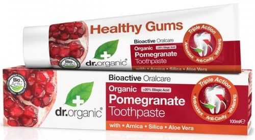 pasta dentes romã dr organic