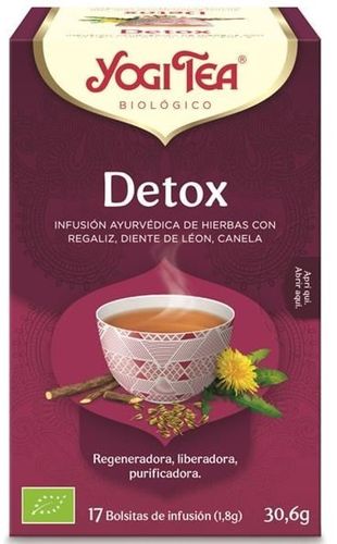 infusao detox yogi tea