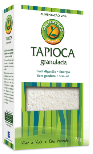 tapioca granulada cem porcento