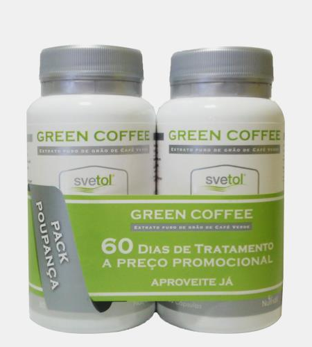 green coffee pack